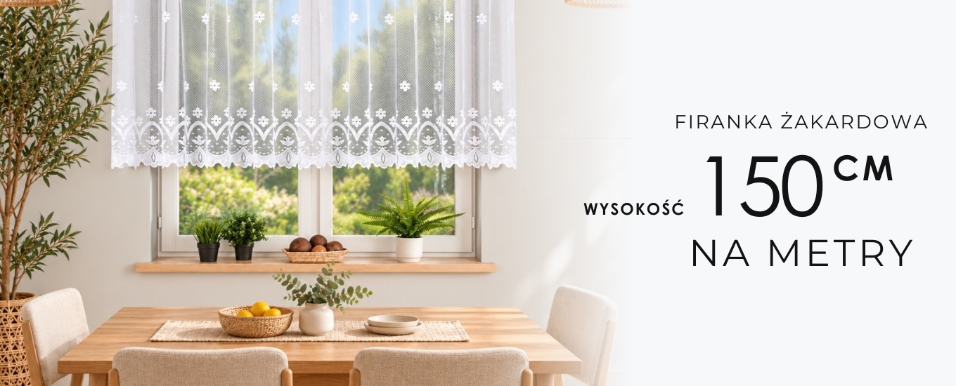 BANER Firanka 004421 150cm